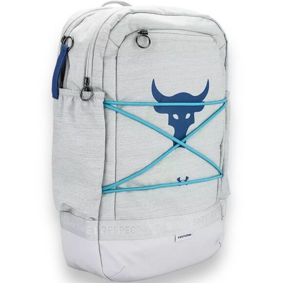 Under Armour 1372291 Unisex OSFM Gray UA Project Rock Brahma Bull Backpack - Picture 15 of 15